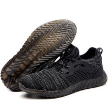 Load image into Gallery viewer, Men's Steel Toe Work Safety Shoes Casual Breathable Outdoor Sneakers Puncture Proof Boots Comfortable Industrial Shoes for Men