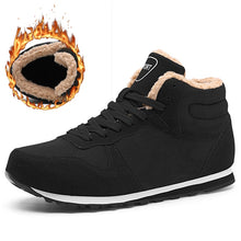 Load image into Gallery viewer, 36-48 shoes men winter High Quality ankle with Fur Plush Casual leather Warm winter boots men #XW988-2