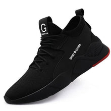 Load image into Gallery viewer, Men's Steel Toe Work Safety Shoes Casual Breathable Outdoor Sneakers Puncture Proof Boots Comfortable Industrial Shoes for Men
