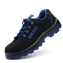 Load image into Gallery viewer, Men's Steel Toe Work Safety Shoes Casual Breathable Outdoor Sneakers Puncture Proof Boots Comfortable Industrial Shoes for Men